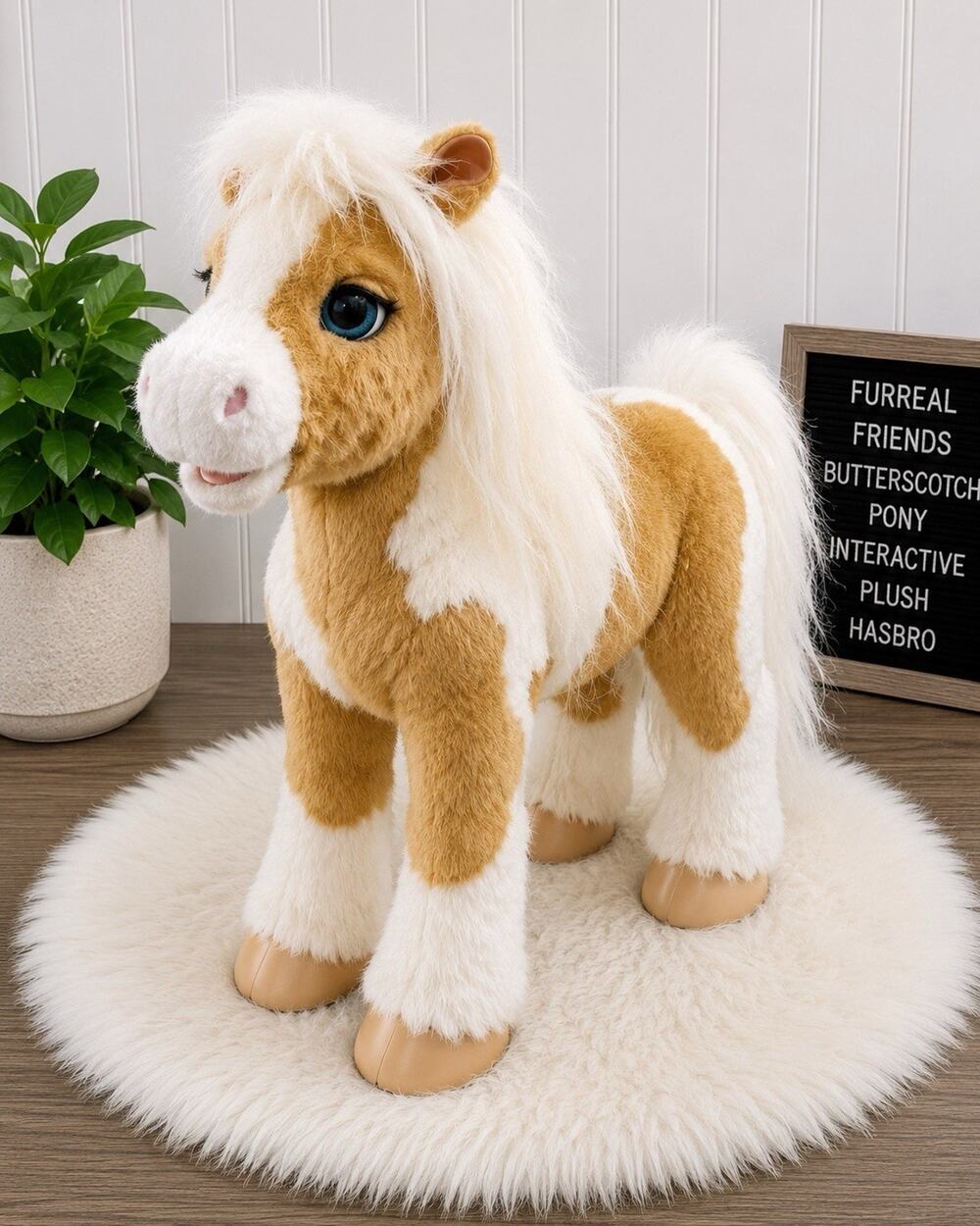 FurReal Friends Butterscotch Pony Interactive Horse Plush Hasbro Toy